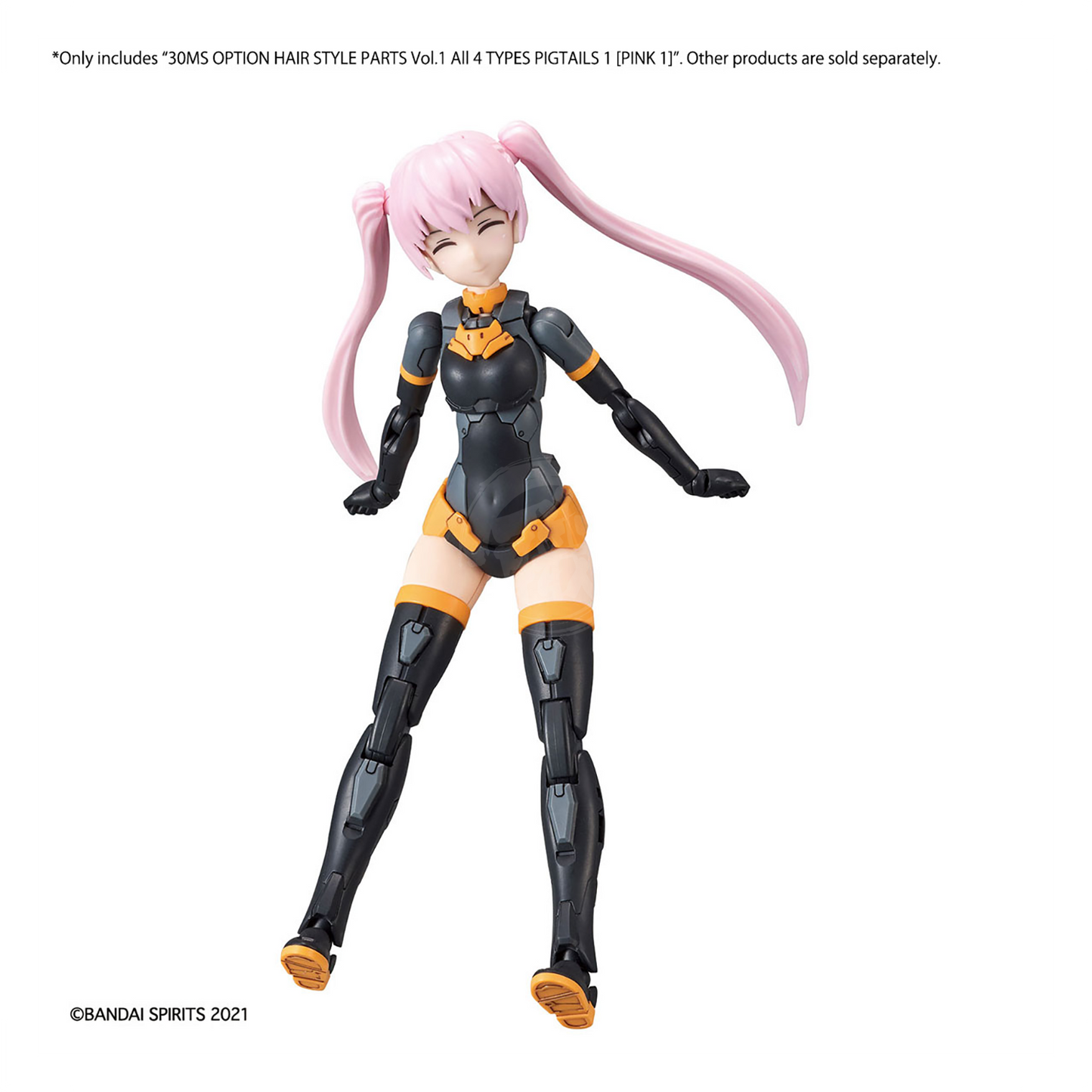 30MS Hair Style Parts [Vol.1] [Pigtails-1 Pink-1]