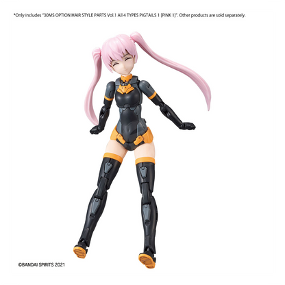 30MS Hair Style Parts [Vol.1] [Pigtails-1 Pink-1]
