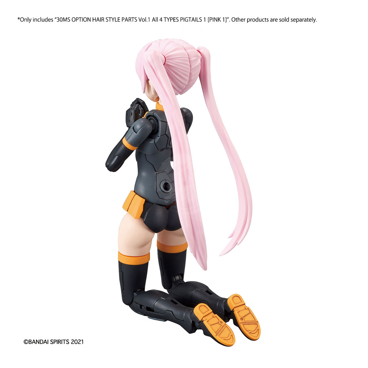 30MS Hair Style Parts [Vol.1] [Pigtails-1 Pink-1]