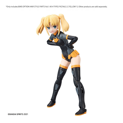 30MS Hair Style Parts [Vol.1] [Pigtails-2 Yellow-1]