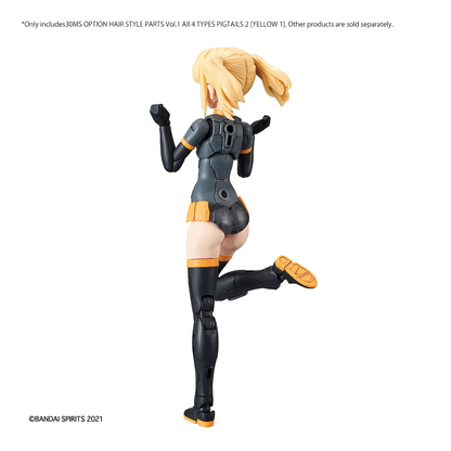 30MS Hair Style Parts [Vol.1] [Pigtails-2 Yellow-1]