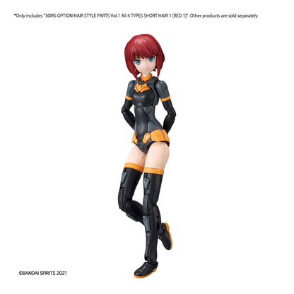 30MS Hair Style Parts [Vol.1] [Short-1 Red-1]