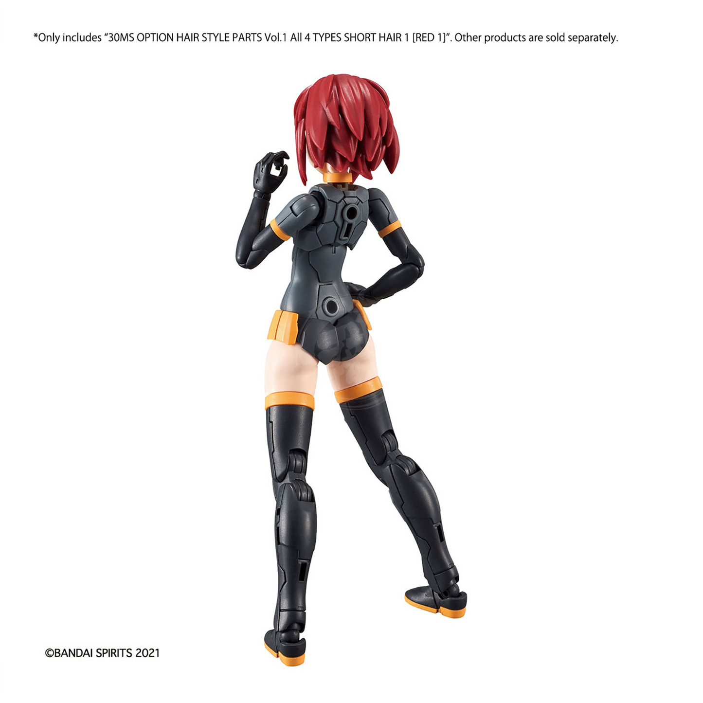 30MS Hair Style Parts [Vol.1] [Short-1 Red-1]