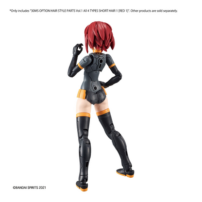 30MS Hair Style Parts [Vol.1] [Short-1 Red-1]