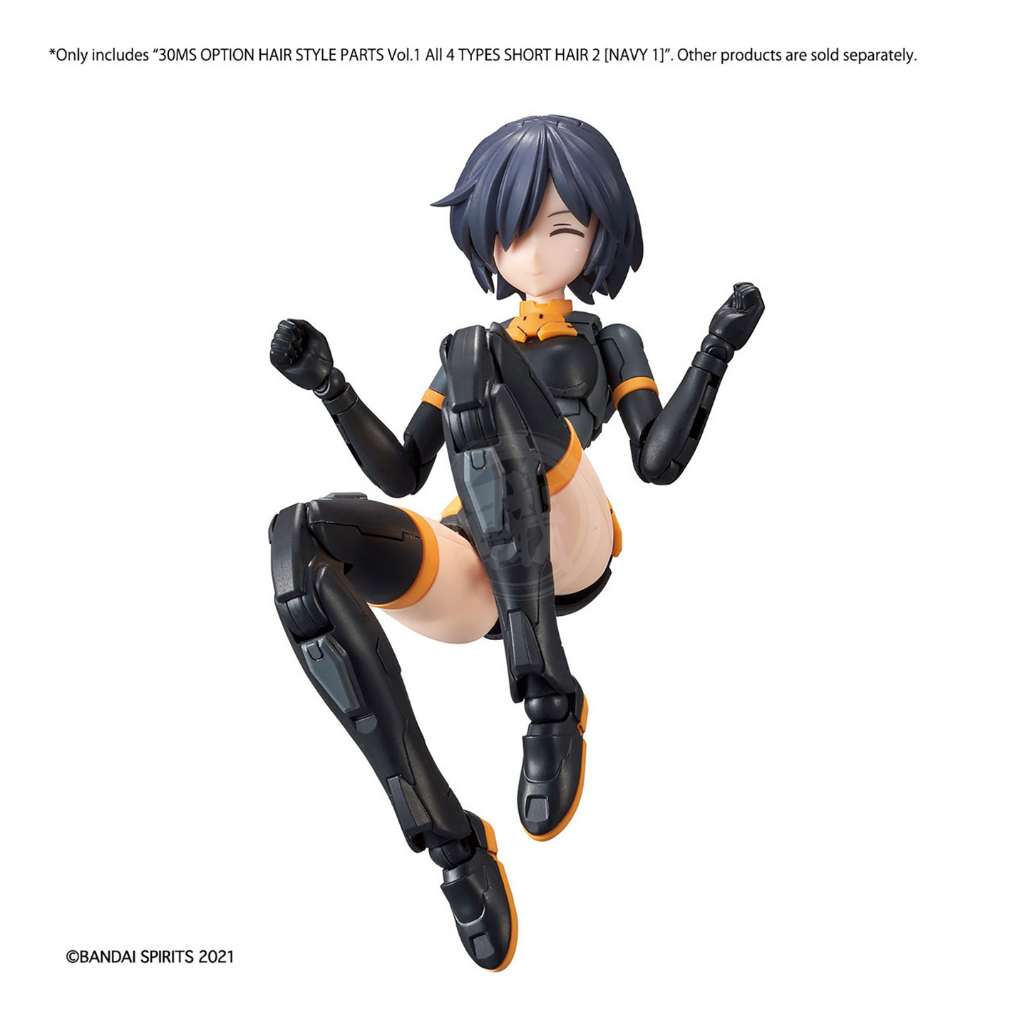 30MS Hair Style Parts [Vol.1] [Short-2 Navy-1]