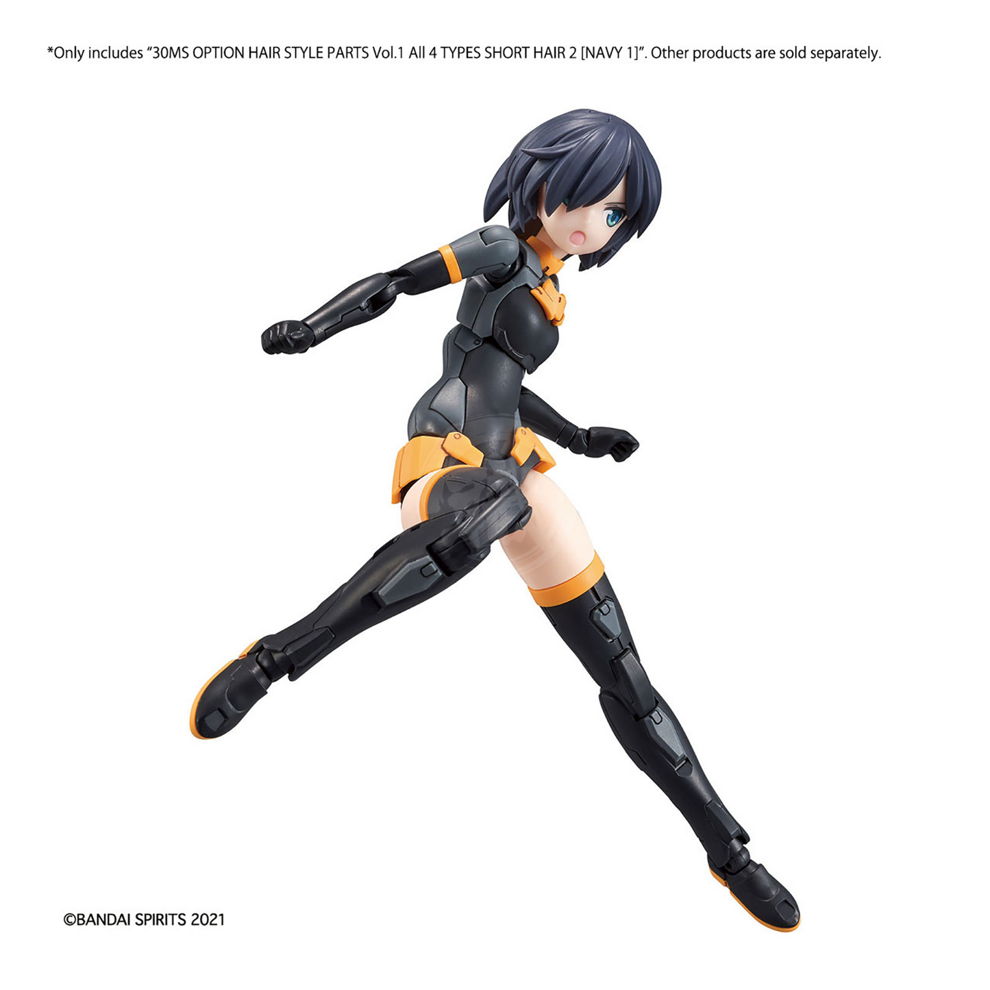 30MS Hair Style Parts [Vol.1] [Short-2 Navy-1]