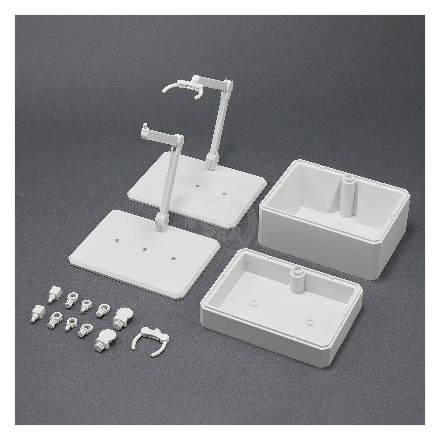 Action Base 7 & Option Box [White] - ShokuninGunpla