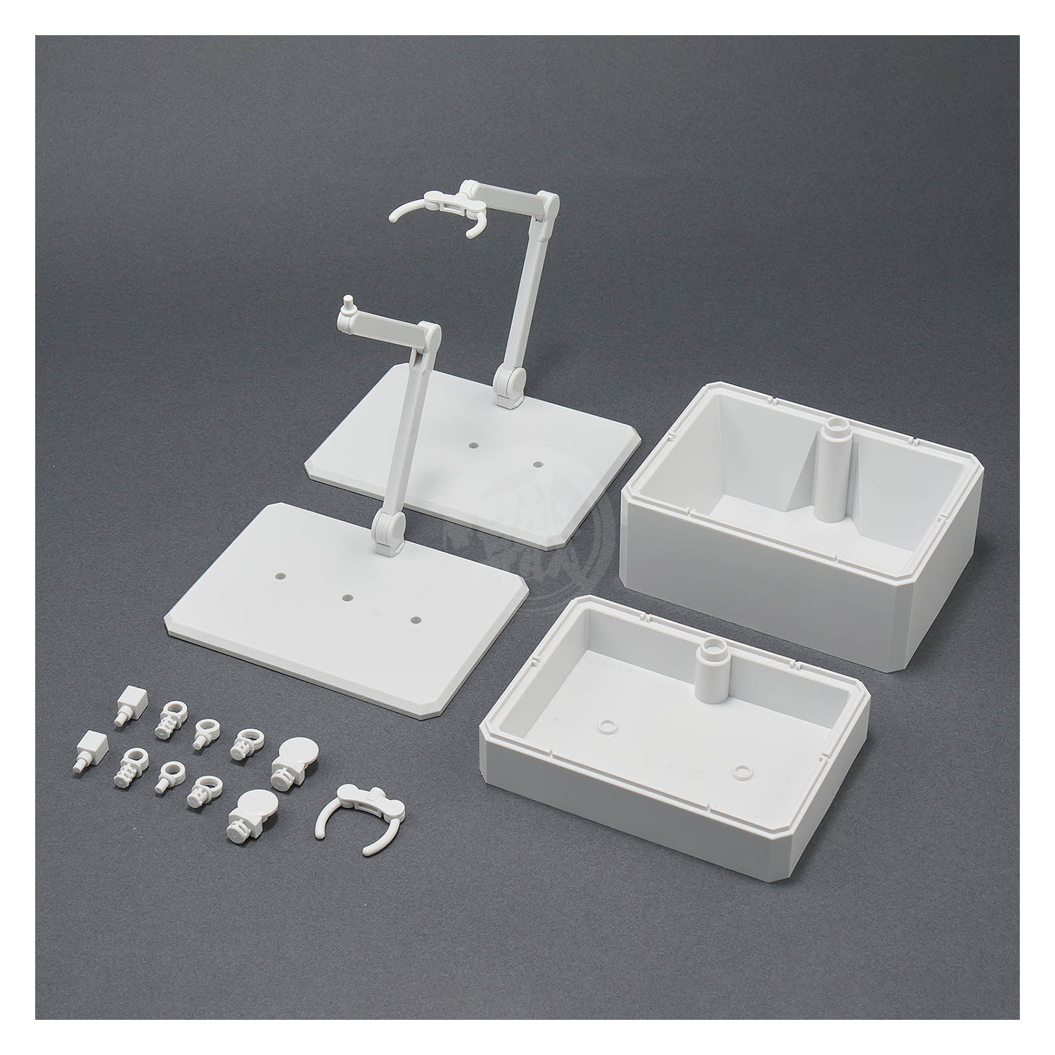 Action Base 7 & Option Box [White] - ShokuninGunpla