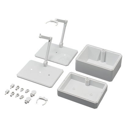 Action Base 7 & Option Box [White] - ShokuninGunpla