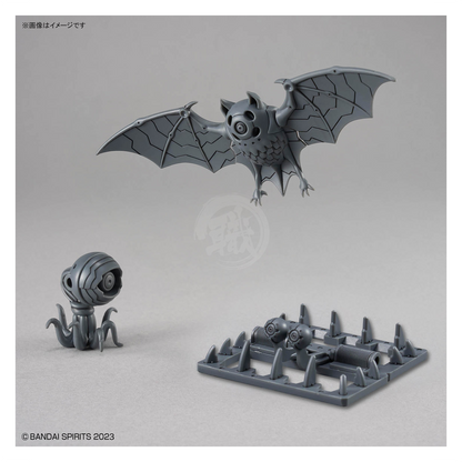 Bandai 30MF Customize Structure 2 model kit with detailed plastic parts and assembly components for Gunpla building.
