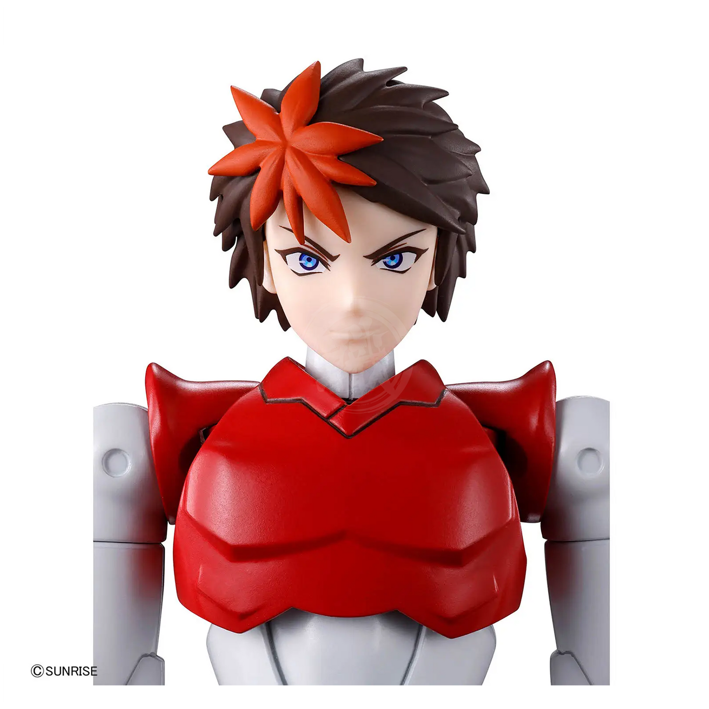 Bandai 30MF Yoroi-Shinden Samurai Troopers Gai of the Heat model kit, detailed plastic figure from Ronin Warriors series.