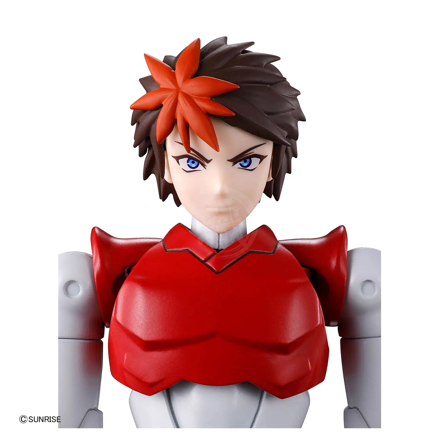 Bandai 30MF Yoroi-Shinden Samurai Troopers Gai of the Heat model kit, detailed plastic figure from Ronin Warriors series.