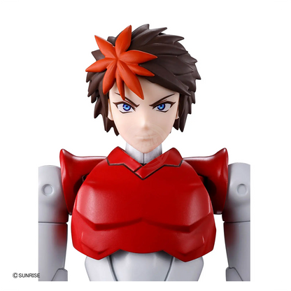 Bandai 30MF Yoroi-Shinden Samurai Troopers Gai of the Heat model kit, detailed plastic figure from Ronin Warriors series.