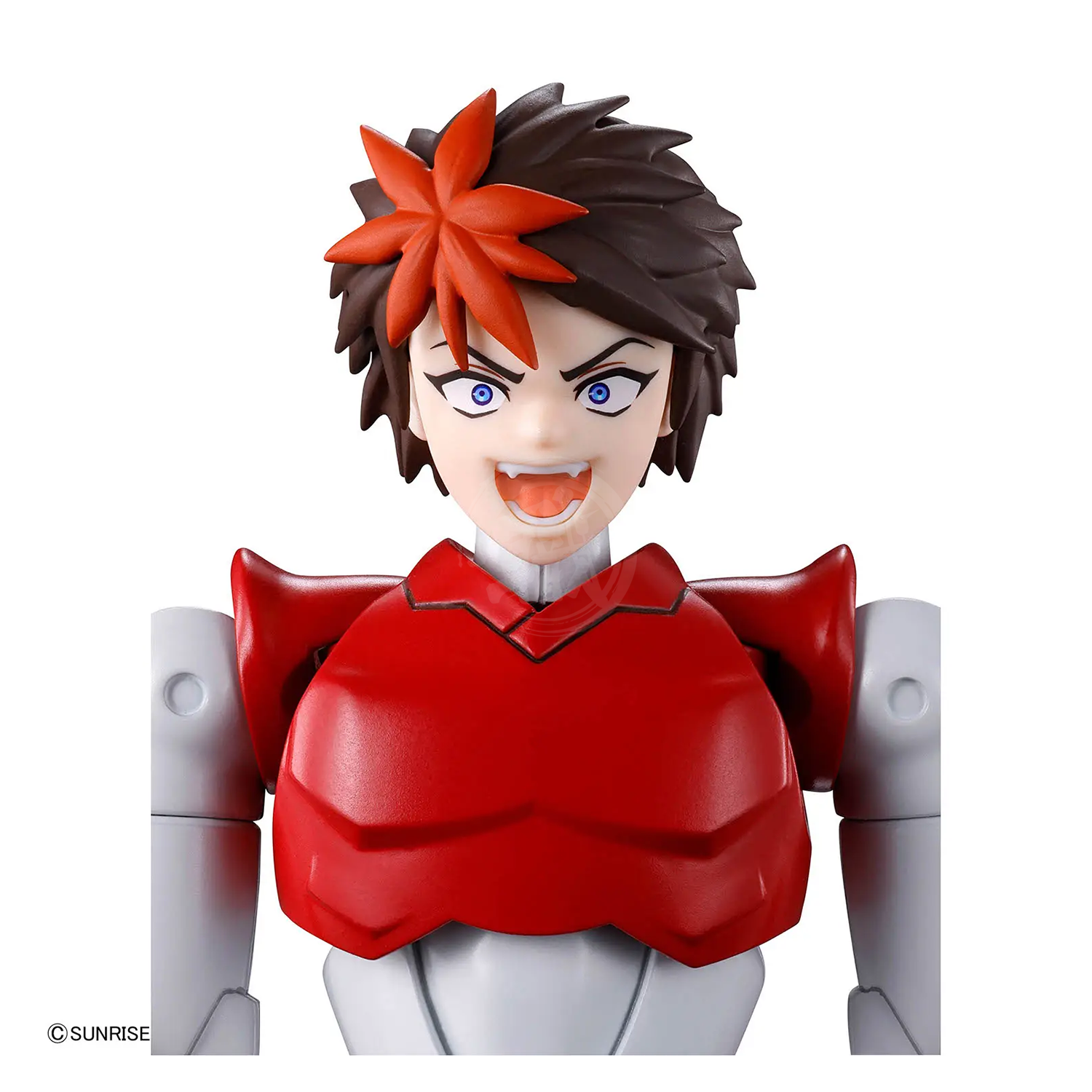 Bandai 30MF Yoroi-Shinden Samurai Troopers Gai of the Heat model kit, detailed plastic figure from Ronin Warriors series.