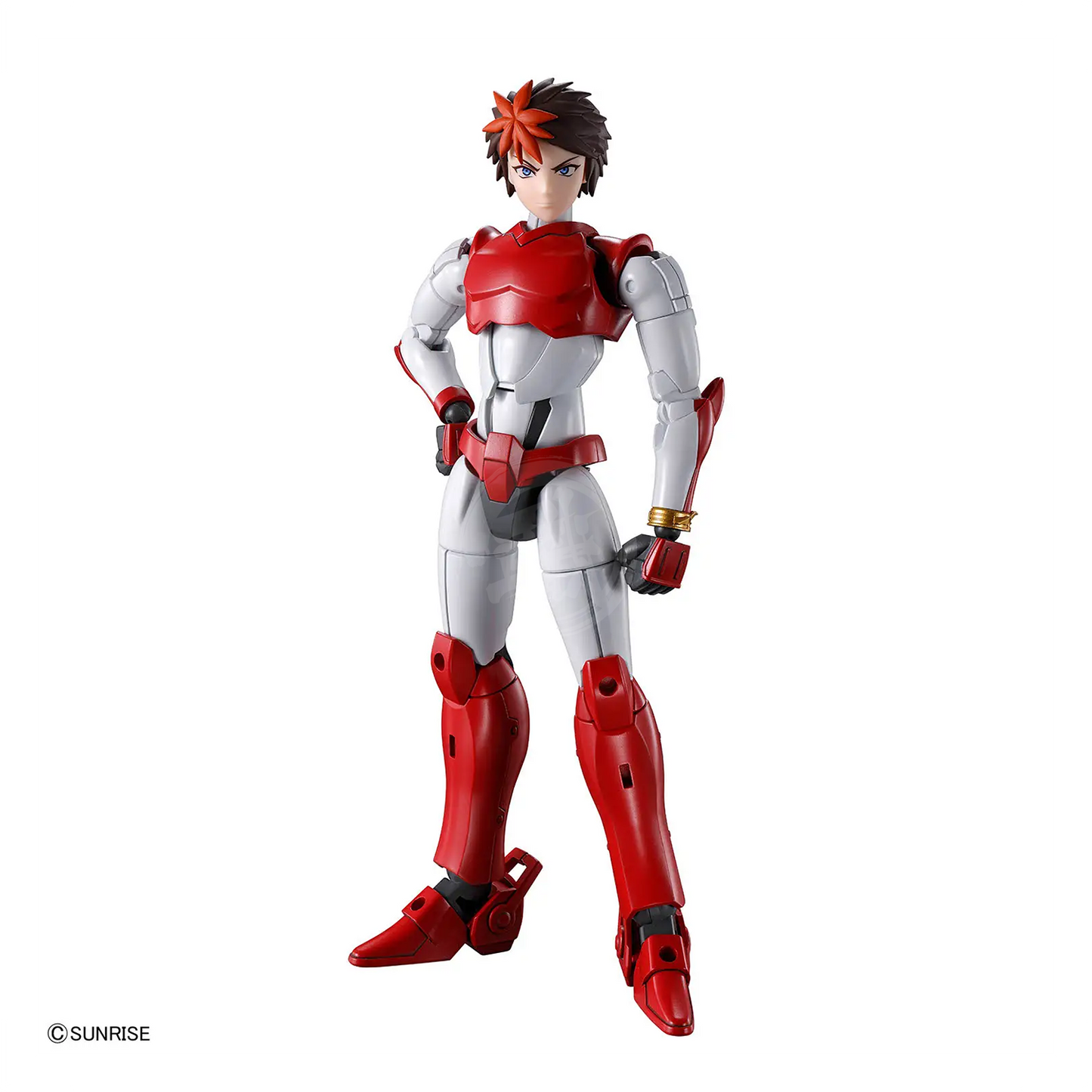Bandai 30MF Yoroi-Shinden Samurai Troopers Gai of the Heat model kit, detailed plastic figure from Ronin Warriors series.