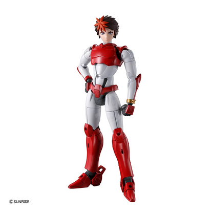 Bandai 30MF Yoroi-Shinden Samurai Troopers Gai of the Heat model kit, detailed plastic figure from Ronin Warriors series.