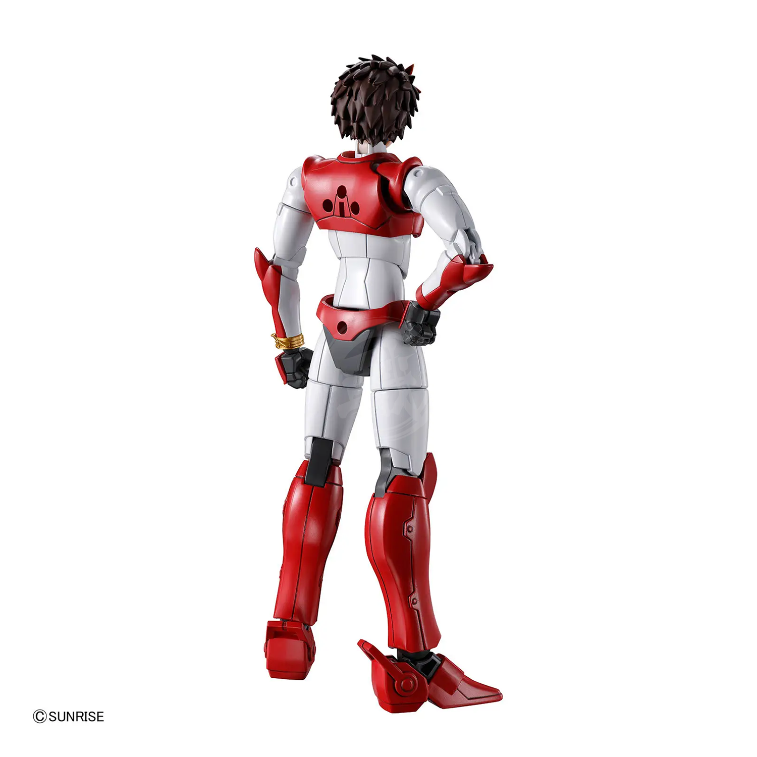 Bandai 30MF Yoroi-Shinden Samurai Troopers Gai of the Heat model kit, detailed plastic figure from Ronin Warriors series.