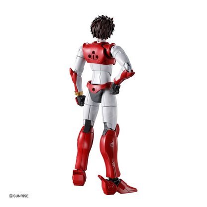 Bandai 30MF Yoroi-Shinden Samurai Troopers Gai of the Heat model kit, detailed plastic figure from Ronin Warriors series.