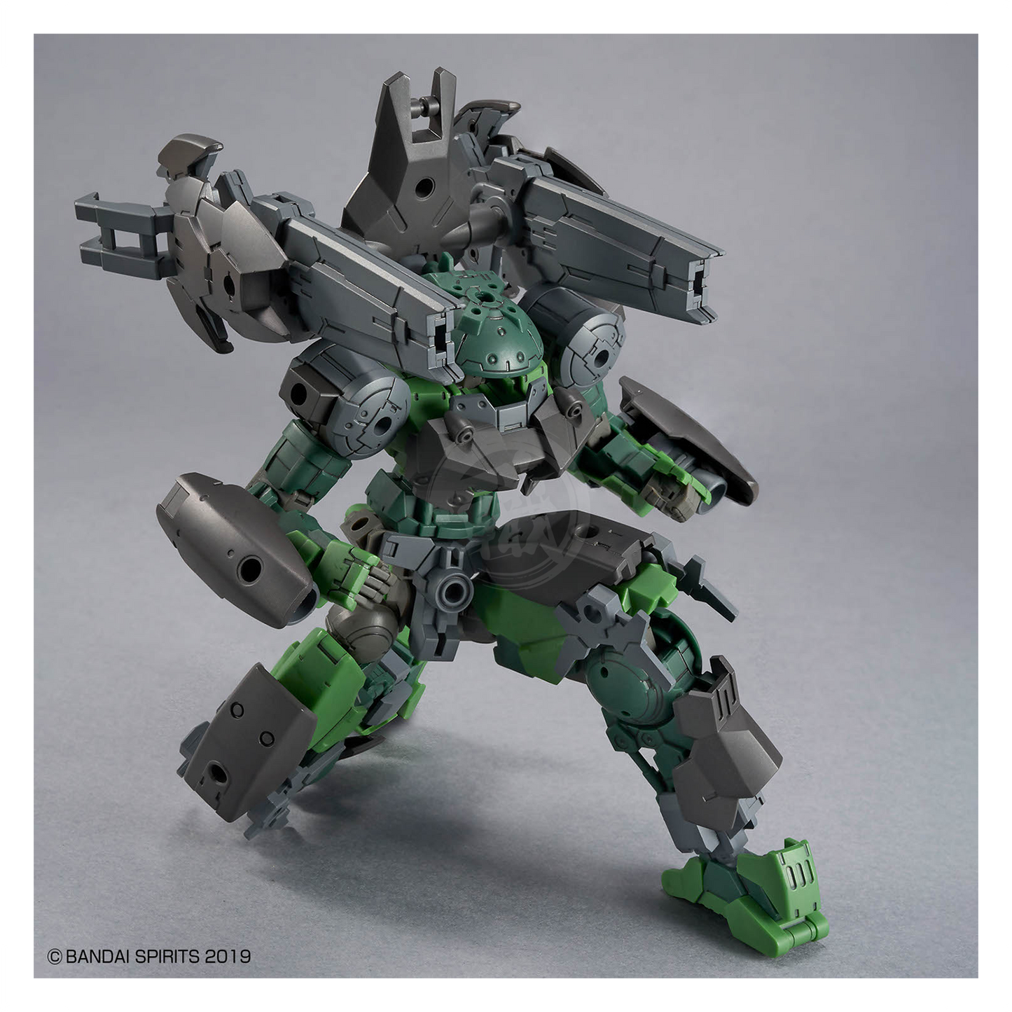 30MM Full Armor Portanova model kit by Bandai featuring detailed armor parts and articulated joints for dynamic poseability.