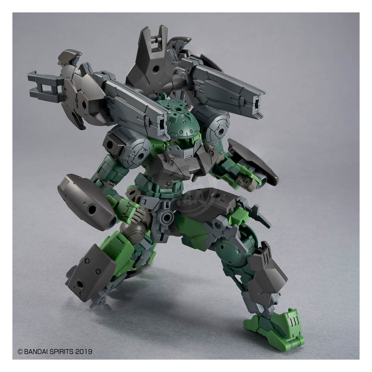 30MM Full Armor Portanova model kit by Bandai featuring detailed armor parts and articulated joints for dynamic poseability.