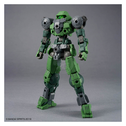 30mm Full Armor Portanova model kit by Bandai, featuring detailed armor and weaponry in a dynamic pose.