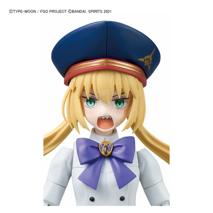 Bandai Fate Grand Order 30MS Caster model kit from Shokunin Gunpla series featuring detailed caster figure.