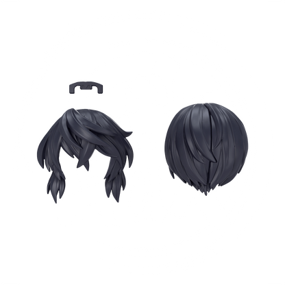 30MS Hair Style Parts [Vol.13] [Medium-8 Black-1]