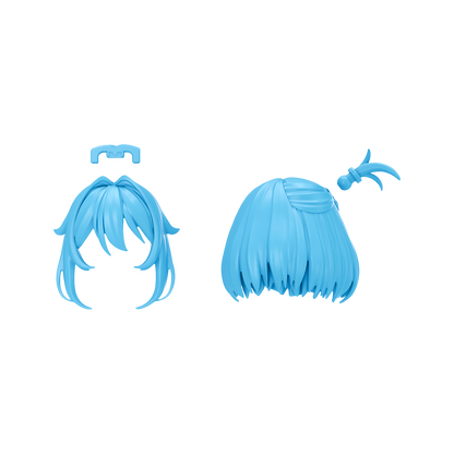 30MS Hair Style Parts [Vol.13] [Medium-7 Blue-2]