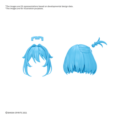 30MS Hair Style Parts [Vol.13] [Medium-7 Blue-2]