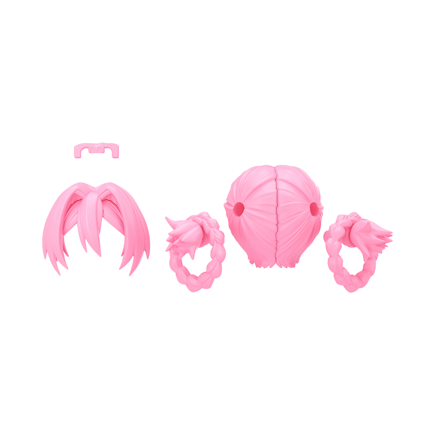 30MS Hair Style Parts [Vol.13] [Pigtails-10 Pink-3]