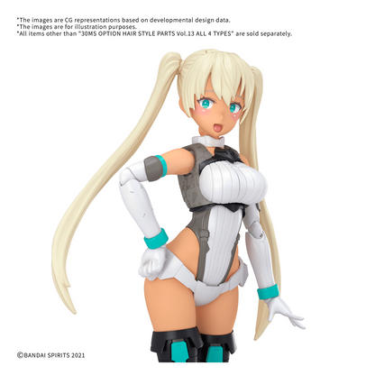 30MS Hair Style Parts [Vol.13] [Pigtails-1 Yellow-5]