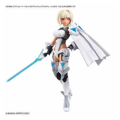 Bandai 30MS Parts Set 23 for Valkyrie costume model kit, featuring detailed components in color C for Gundam or mecha figures.