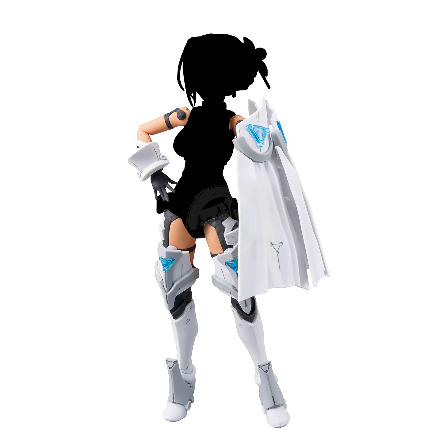 Bandai 30MS Parts Set 23 for Valkyrie costume model kit, featuring detailed armor and accessories in color C.