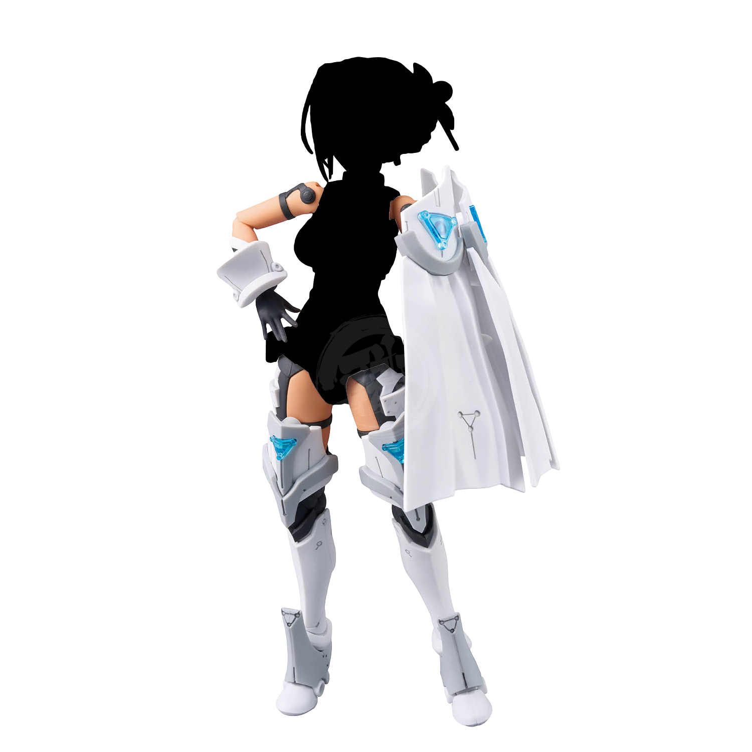 Bandai 30MS Parts Set 23 for Valkyrie costume model kit, featuring detailed armor and accessories in color C.