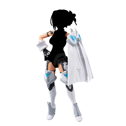 Bandai 30MS Parts Set 23 for Valkyrie costume model kit, featuring detailed armor and accessories in color C.
