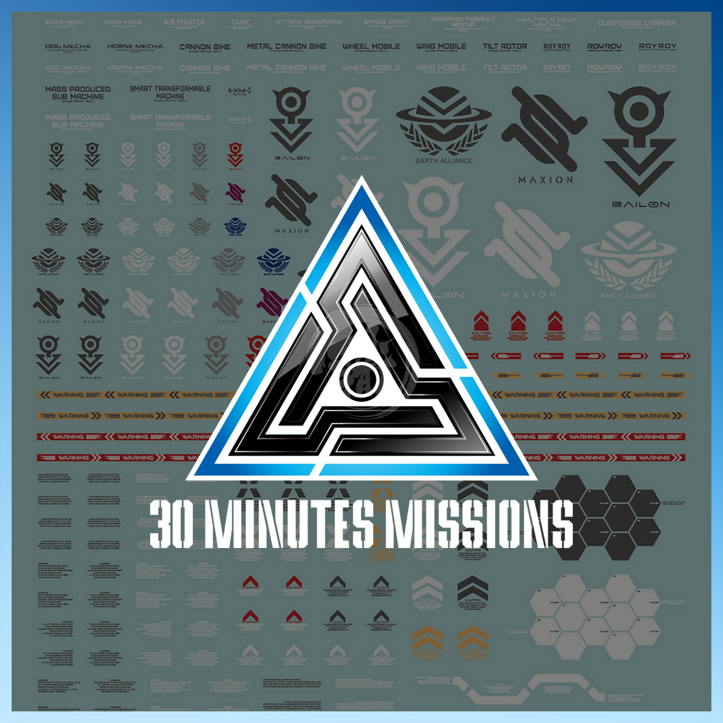 Water Decals [30 Minutes Missions Multiuse 4]