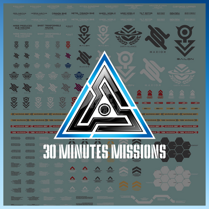 Water Decals [30 Minutes Missions Multiuse 4]
