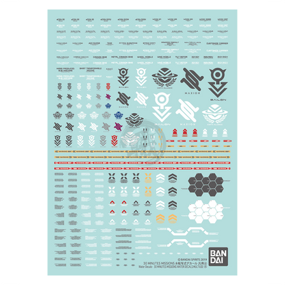 Water Decals [30 Minutes Missions Multiuse 4]