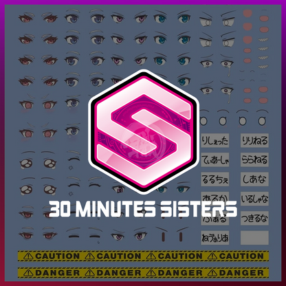 Water Decals [30 Minutes Sisters Multiuse 3]