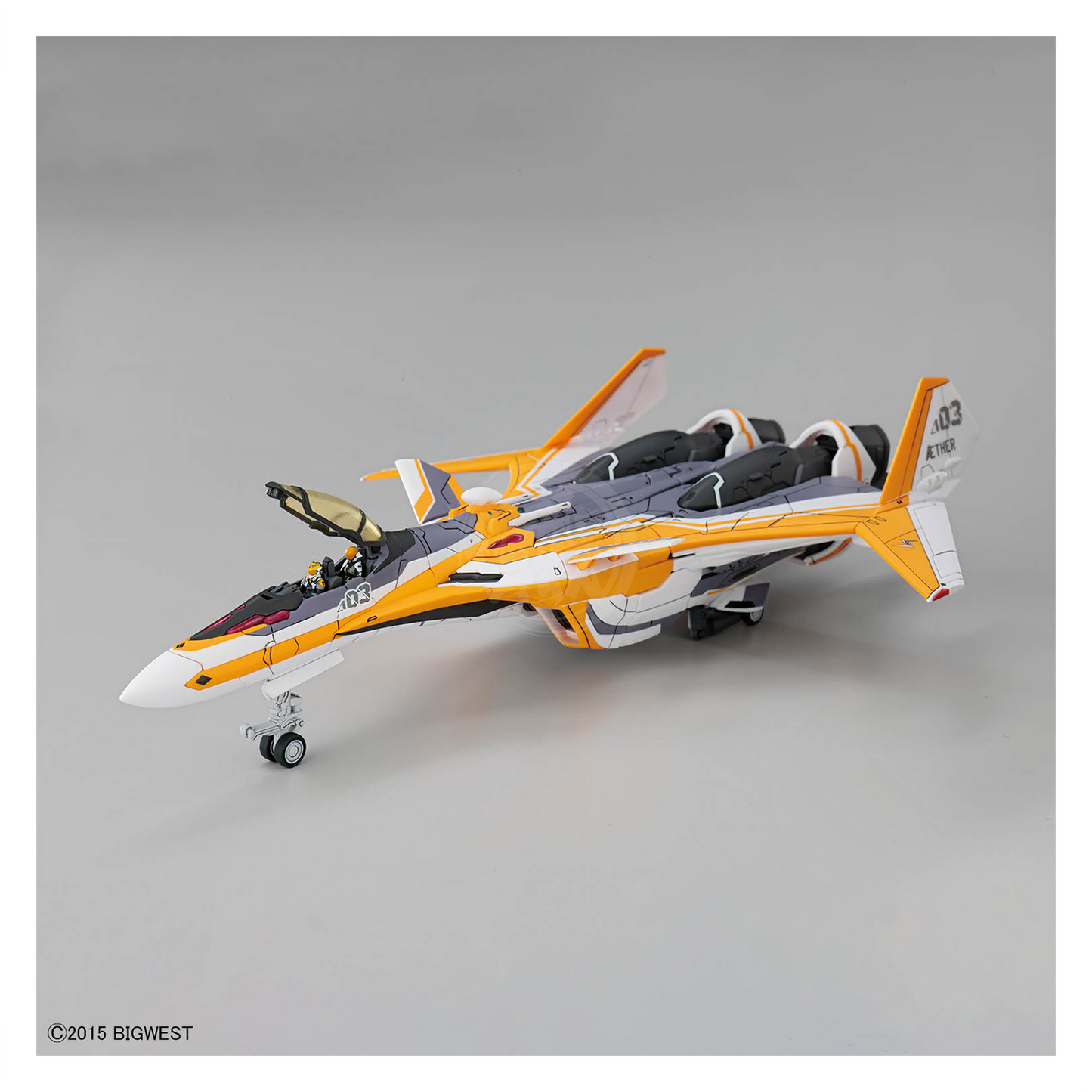 HG VF-31E Siegfried [Chuck Mustang Custom]