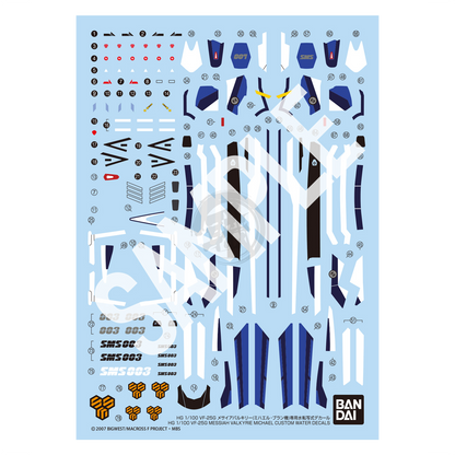 HG VF-25G Messiah Valkyrie [Michael Custom] Waterslide Decals