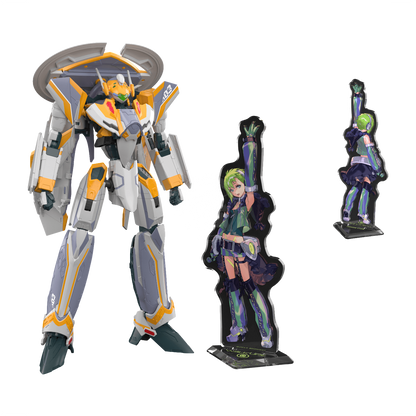HG VF-31E Siegfried [Chuck Mustang Custom] [Deluxe Set]