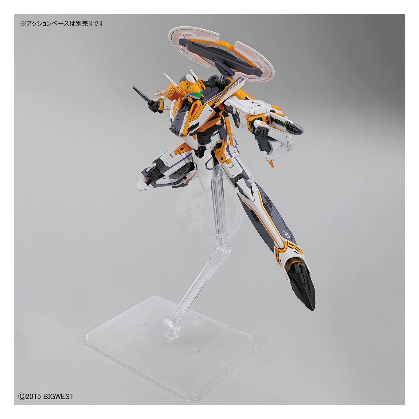 HG VF-31E Siegfried [Chuck Mustang Custom] [Deluxe Set]