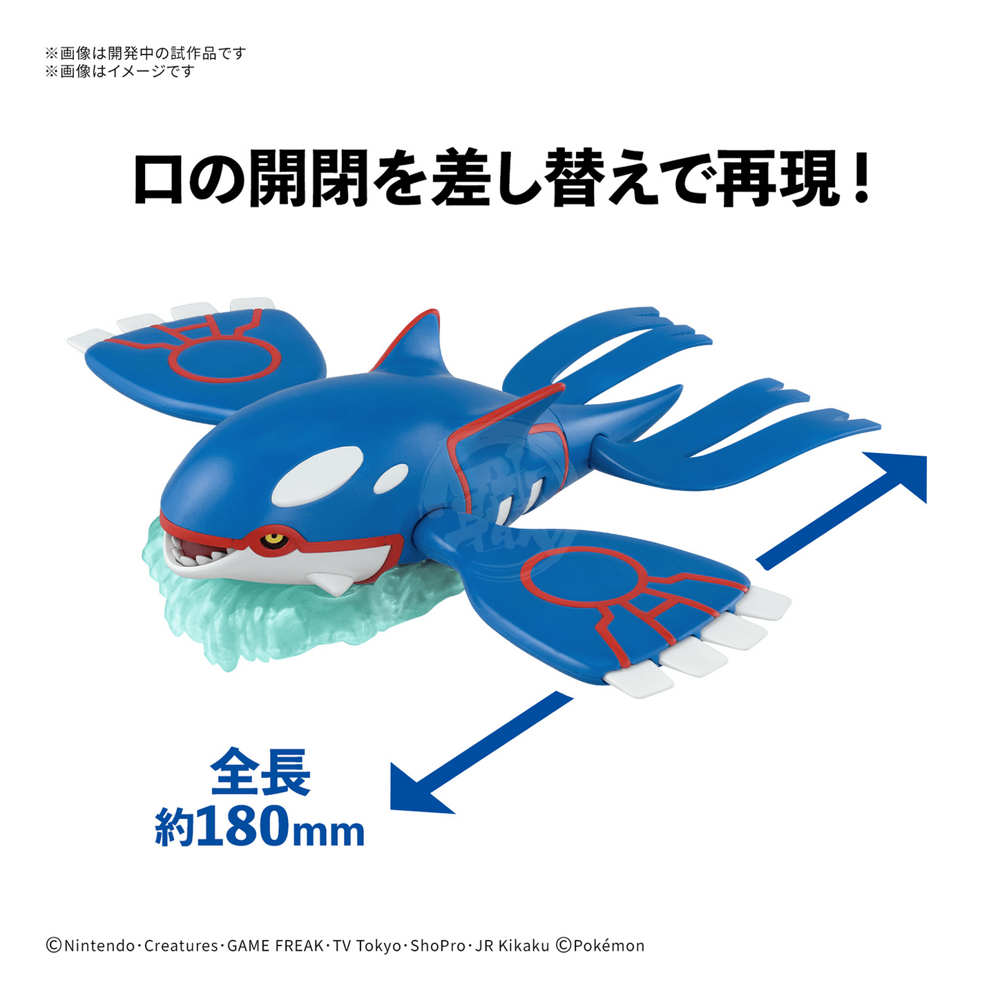 [Pokemon Plamo 62] Kyogre