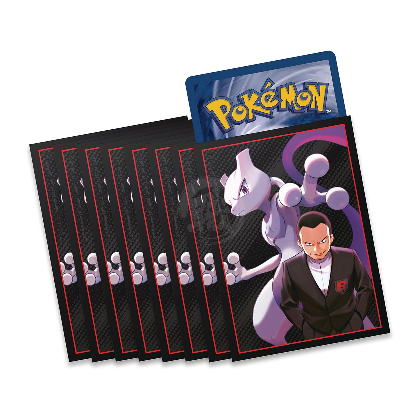 Pokémon TCG Destined Rivals Elite Trainer Box with Pokémon branding, featuring booster packs, card storage, and accessories.
