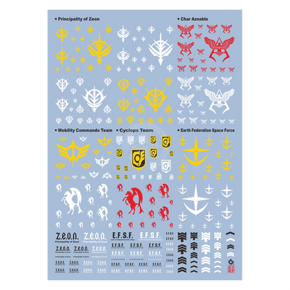 UC-0079 Theme Decals