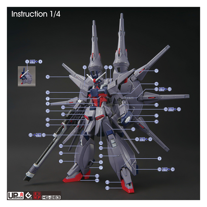 HG Legend Gundam Waterslide Decals [UV]