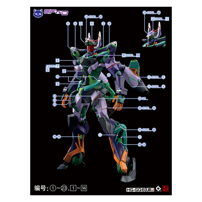 HG GFreD [GQ] Waterslide Decals [UV]