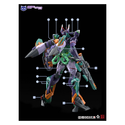 HG GFreD [GQ] Waterslide Decals [UV]