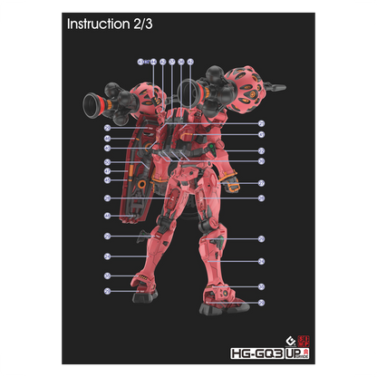 HG "Mobile Suit Gundam GQuuuuuuX" Decals [Multiuse] - Set 3 [Gundam]